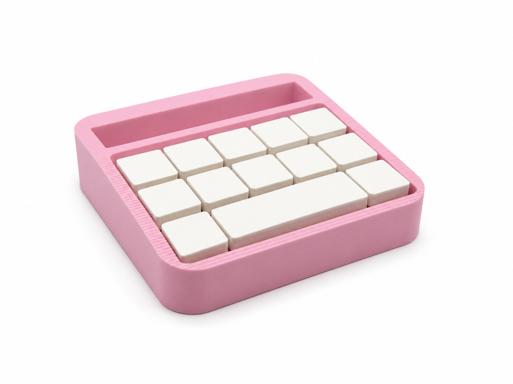 Keyboard Fidget Clicker Phone Stand