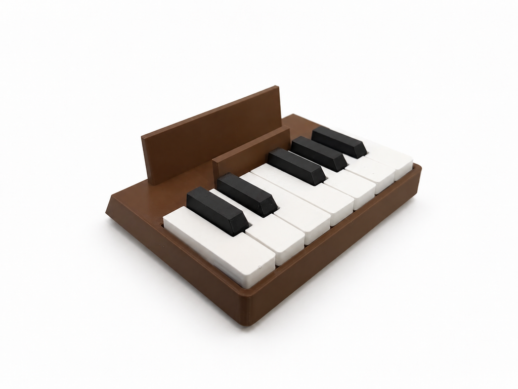 Piano Fidget Clicker Phone Stand