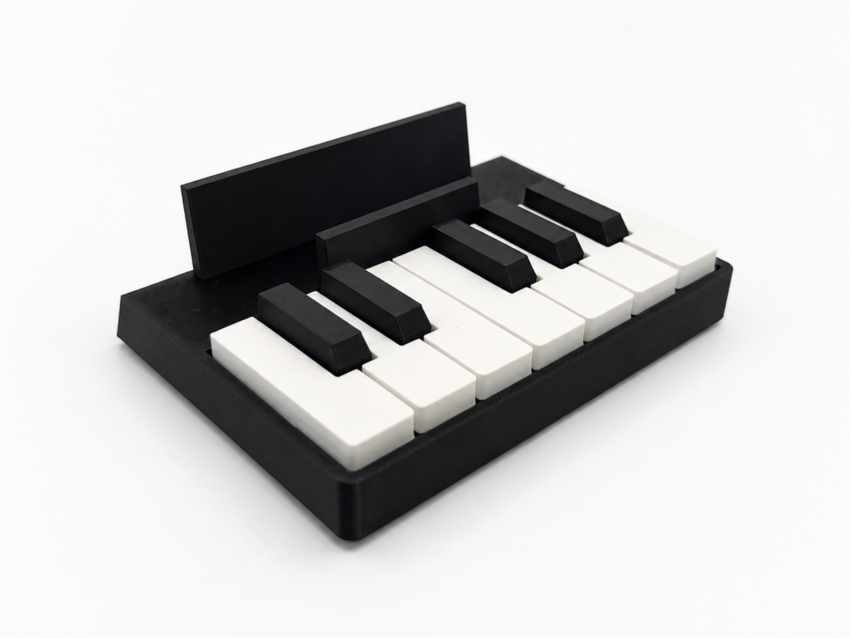 Piano Fidget Clicker Phone Stand