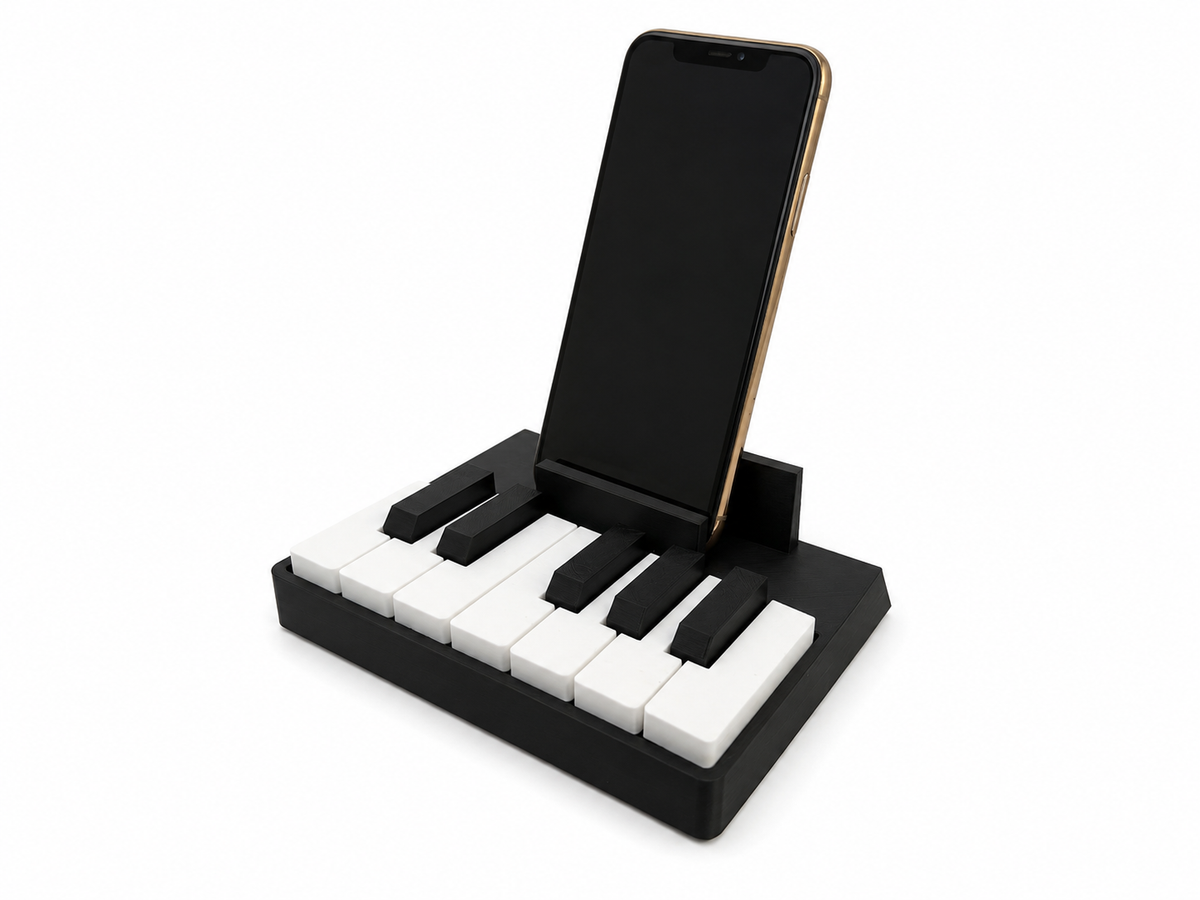 Piano Fidget Clicker Phone Stand