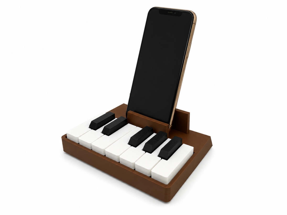 Piano Fidget Clicker Phone Stand