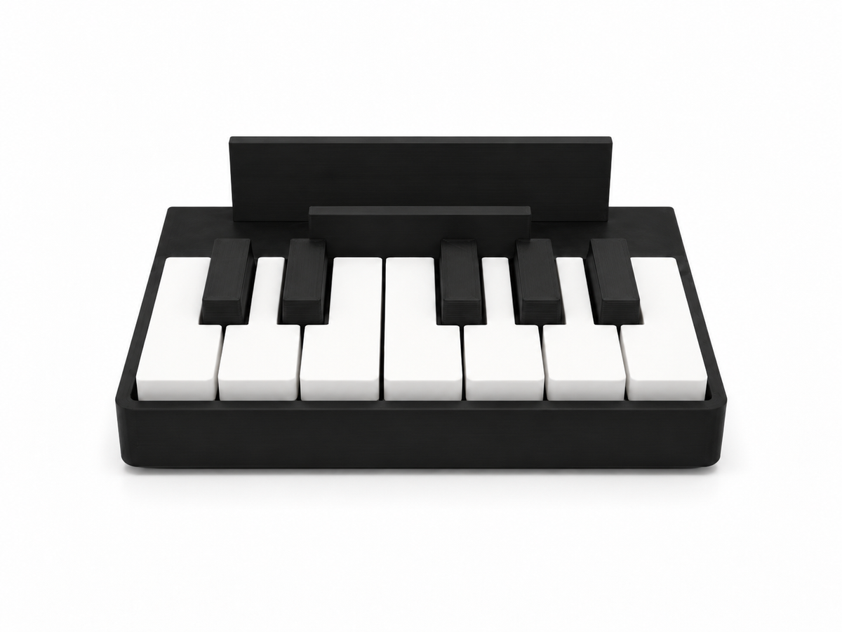 Piano Fidget Clicker Phone Stand