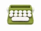 Typewriter Fidget Clicker Phone Stand